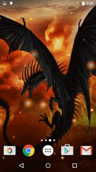 Descargar Dragones Levande Bakgrunder Personalización para Android captura de pantalla 3