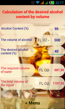 Descargar Calculadora de alco Herramientas para Android captura de pantalla 2