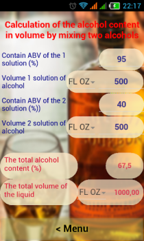 Descargar Calculadora de alco Herramientas para Android captura de pantalla 3