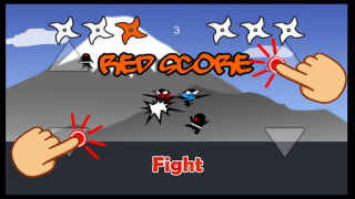 Descargar Salto Ninja Party 2 jugador Arcada para Android captura de pantalla 2