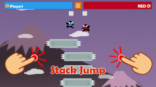Descargar Salto Ninja Party 2 jugador Arcada para Android captura de pantalla 6