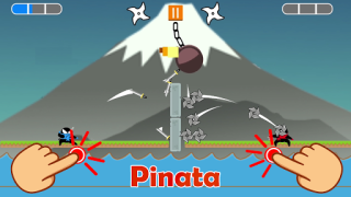 Descargar Salto Ninja Party 2 jugador Arcada para Android captura de pantalla 7