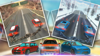 Descargar encadenado carrera de coches Raza para Android captura de pantalla 7