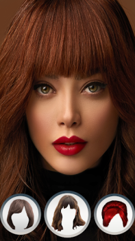 Descargar Flequillo Falso Para Fotos Belleza para Android captura de pantalla 2