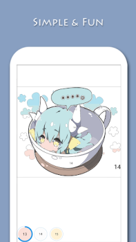 Descargar Anime - Paint by Numbers Entretenimiento para Android captura de pantalla 5