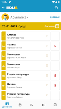 Descargar Mektep.EDUS для родителей Educación para Android captura de pantalla 3