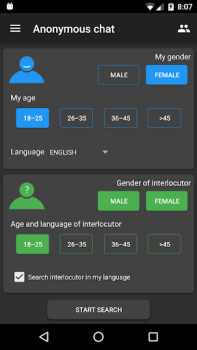 Descargar Chat anónimo Fechado para Android captura de pantalla 2