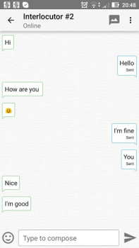 Descargar Chat anónimo Fechado para Android captura de pantalla 3