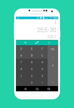 Descargar Калькулятор Систем Счисления Herramientas para Android captura de pantalla 3