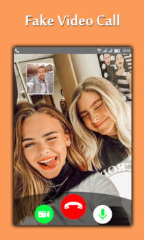 Descargar Fake Video Call Girlfriend Call Entretenimiento para Android captura de pantalla 2