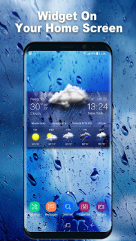 Descargar Виджет прогноза погоды Clima para Android captura de pantalla 2