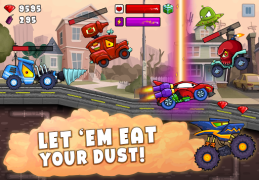 Descargar Car Eats Car 2 - Racing Game Raza para Android captura de pantalla 3