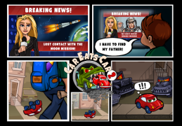 Descargar Car Eats Car 2 - Racing Game Raza para Android captura de pantalla 4