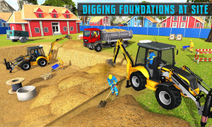 Descargar excavadora simulador 2018 Simuladores para Android captura de pantalla 5