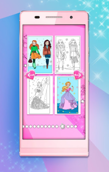 Descargar Раскраски для девочек Juegos casuales para Android captura de pantalla 5