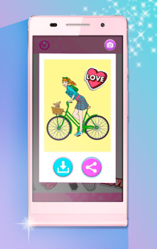 Descargar Раскраски для девочек Juegos casuales para Android captura de pantalla 7