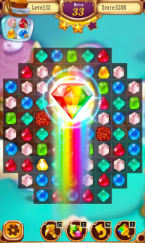 Descargar mundo loco de las joyas Rompecabezas para Android captura de pantalla 2