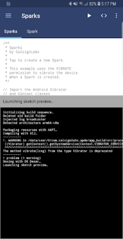 Descargar APDE - Android Processing IDE Herramientas para Android captura de pantalla 2