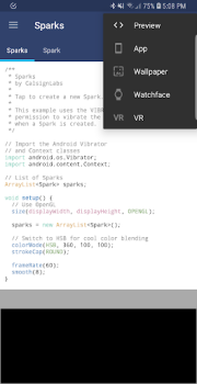 Descargar APDE - Android Processing IDE Herramientas para Android captura de pantalla 5