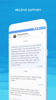 Descargar BestHelp — Сhat apoyo anónimo Salud y estado fisico para Android captura de pantalla 5