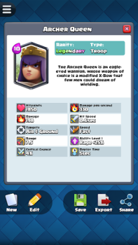 Descargar Creador de cartas para CR Herramientas para Android captura de pantalla 7