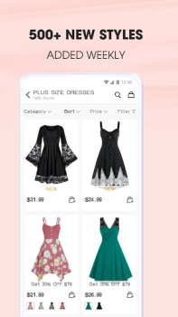 Descargar ROSEGAL-1/2 vintage+1/2 gothic Compras para Android captura de pantalla 5