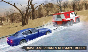 Descargar Extreme Offroad Mud Truck Simulator 6x6 Spin Tires Simuladores para Android captura de pantalla 3