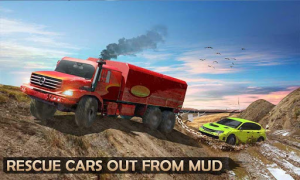Descargar Extreme Offroad Mud Truck Simulator 6x6 Spin Tires Simuladores para Android captura de pantalla 4