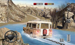 Descargar Extreme Offroad Mud Truck Simulator 6x6 Spin Tires Simuladores para Android captura de pantalla 5