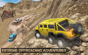 Descargar Extreme Offroad Mud Truck Simulator 6x6 Spin Tires Simuladores para Android captura de pantalla 6