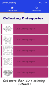 Descargar Romantic Love Coloring Book Arte y Diseño para Android