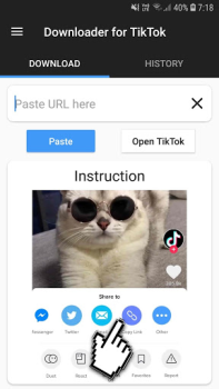 Descargar Downloader for TikTok Herramientas para Android captura de pantalla 2