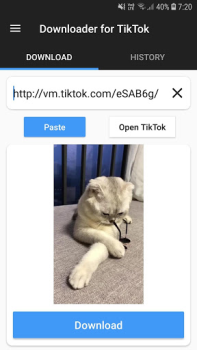 Descargar Downloader for TikTok Herramientas para Android captura de pantalla 3