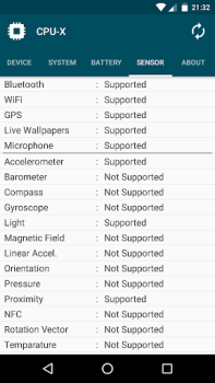 Descargar CPU-X Herramientas para Android captura de pantalla 6
