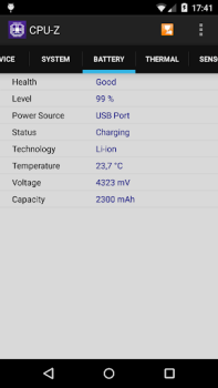 Descargar CPU-Z Herramientas para Android captura de pantalla 4