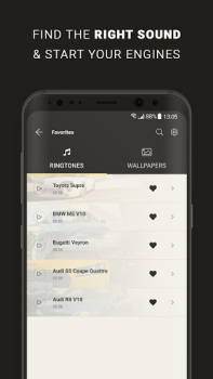 Descargar Sonidos de Coches Personalización para Android captura de pantalla 3