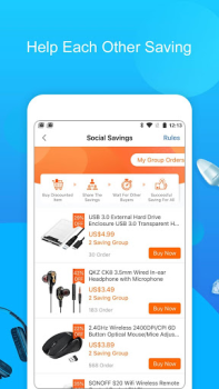 Descargar TOMTOP Compras para Android captura de pantalla 2