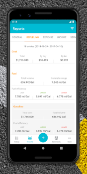 Descargar Drivvo - Gestión de vehículos Automóviles y vehículos para Android captura de pantalla 3
