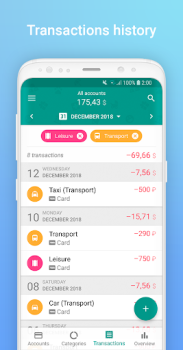 Descargar 1Money: gastos, presupuesto Finanzas para Android captura de pantalla 6