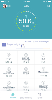 Descargar Huawei Body Fat Scale Salud y estado fisico para Android captura de pantalla 2