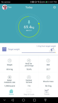 Descargar Honor Smart Scale Salud y estado fisico para Android captura de pantalla 2