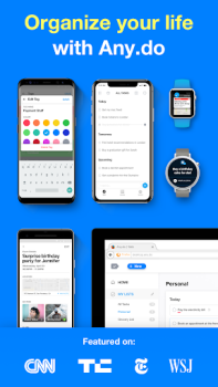 Descargar Any.do - Tareas + Calendario Trabajo para Android captura de pantalla 3
