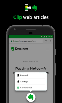 Descargar Evernote: Organizador de notas Trabajo para Android captura de pantalla 6