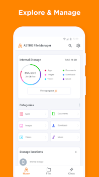 Descargar Gestor de archivos ASTRO Herramientas para Android captura de pantalla 2