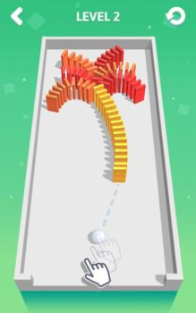 Descargar Rolling Domino Juegos casuales para Android captura de pantalla 2