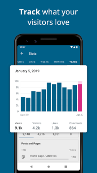 Descargar WordPress - Constructor web Trabajo para Android captura de pantalla 4