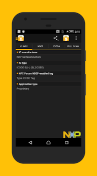 Descargar NFC TagInfo by NXP Herramientas para Android captura de pantalla 2