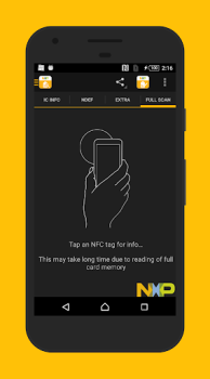 Descargar NFC TagInfo by NXP Herramientas para Android captura de pantalla 3