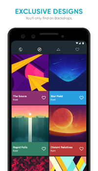 Descargar Backdrops: Fondos de Pantalla Personalización para Android captura de pantalla 2