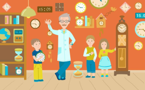 Descargar Clock time game hours, minutes Juegos de aprendizaje para Android captura de pantalla 4
